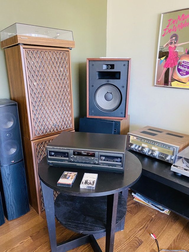 Technics Dual Stereo Cassette Deck Player RSTR180 Stereo Systems