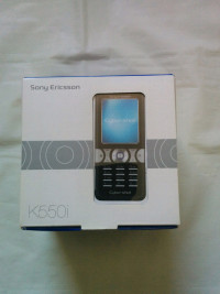 Sony Ericsson K550i cell phone