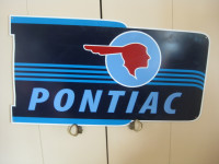 PONTIAC SIGN... Rare Authorized Limited Edition