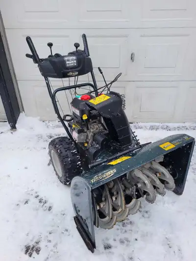 Yardworks 30" snowblower, View more