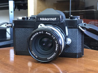 Nikon    Nikomat FTN 35mm Film Camera w/ Nikkor  50mm Lens