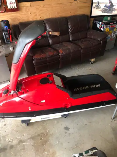 Selling my 1990 Kawasaki 650sx has dual cooling with dry pipe mod has been overbored 1mm with a fres...