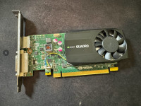 Nvidia Quadro K620 Graphics Card 2GB DDR3 DVI + DisplayPort