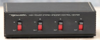 Realistic High Power Stereo Speaker Control Center