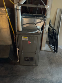 Rheem furnace and York AC and duct work. 