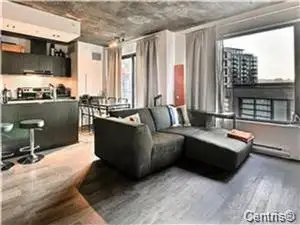 GRIFFINTOWN DOWNTOWN MONTREAL CENTRE-VILLE CONDO. Available NOW FULLY FURNISHED ON THE 9TH FLOOR. GY...