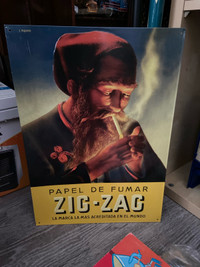 17x12 Tin ZigZag sign