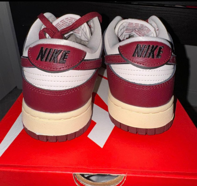 Nike Dunk Low Sail - Team Red  in Men's Shoes in Winnipeg - Image 2