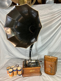 Edison Phonograph Gramophone Victrola