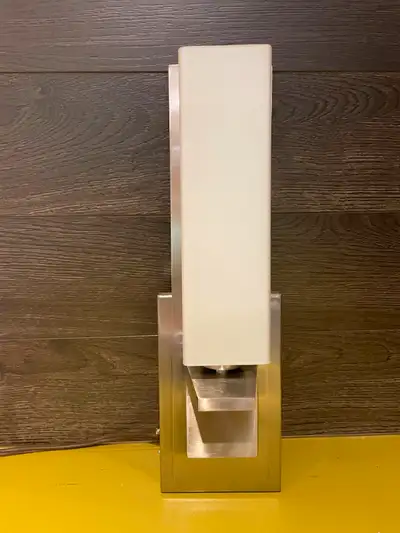 Modern Wall Sconce By Possini Euro Design In Satin Nickel, View more