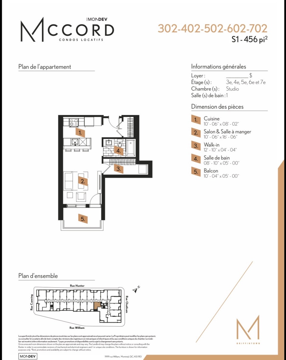 Studio, 1 bath - Apartment 5