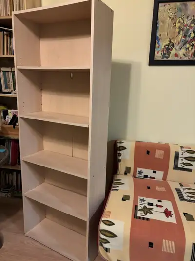Used Ikea 5-tier book shelf