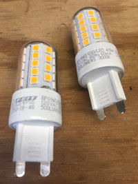 Sconce bi-pin led bulbs