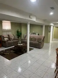 Fully furnished basement for rent in Brampton