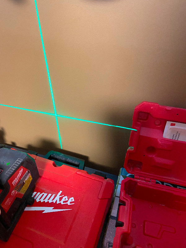 Laser pointer and line laser Milwaukee in Power Tools in City of Toronto - Image 3