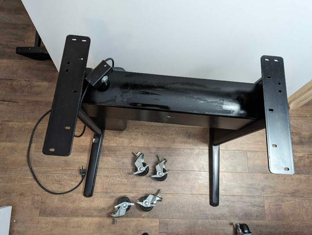 Base Sit stand desk electric only in Other in Moncton