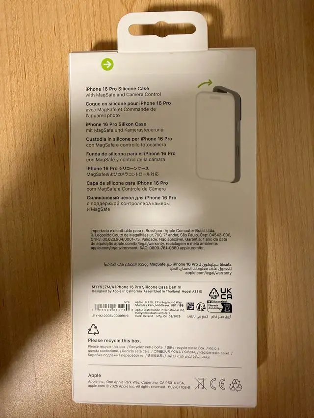 Apple iPhone 16 pro Silicone Case in Cell Phone Accessories in Mississauga / Peel Region - Image 3
