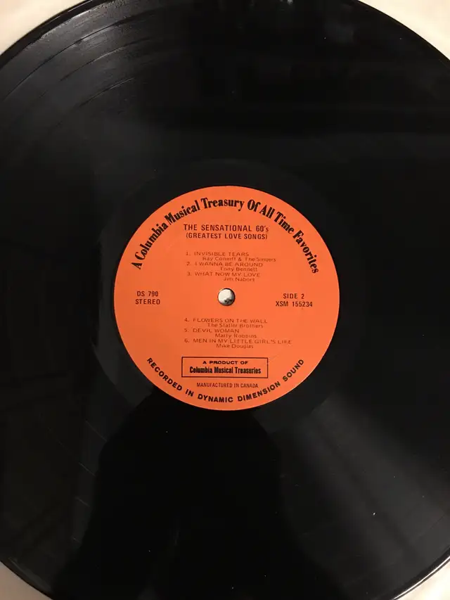 Greatest Love Songs of the Sensational 60s (2 Vinyl Lps) in CDs, DVDs & Blu-ray in Mississauga / Peel Region - Image 5