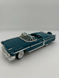 1958 Chev Impala convertible with top down, 1/18 scale die-cast