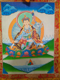 Authentic Nepali Thangka (Guru Padmasambhava)