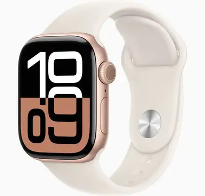 APPLE WATCH SERIES 10 42MM ROSE GOLD $380, View more