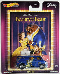Hot Wheels Premium 1/64 Super Van Beauty And The Beast Diecast