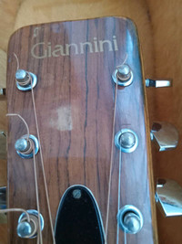 Giannini Acoustic Guitar Made in Brazil  1974