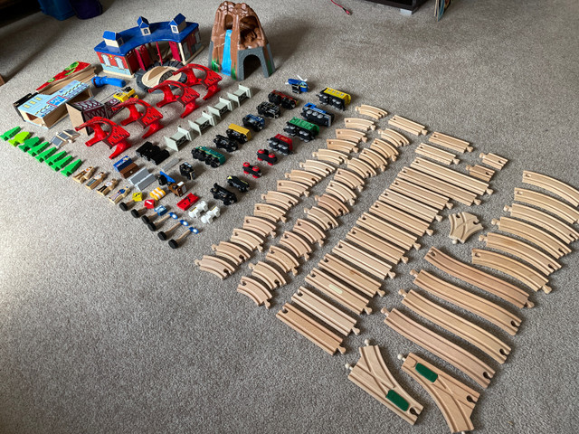 120 pc Train set for kids in Toys & Games in Calgary - Image 2