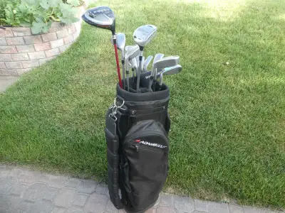 Men’s Adams Right Hand Golf Club set & matching cart Bag, View more