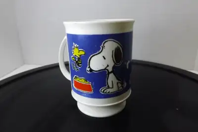 Vintage Snoopy and Woodstock Mug