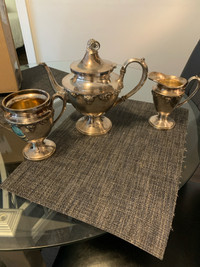 Vintage Silverplate Tea Set