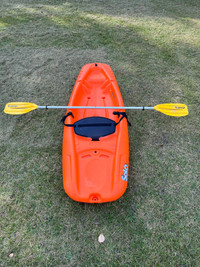 Kids Solo Kayak with paddle for Sale
