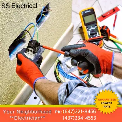 Electrician/ camera installation, View more