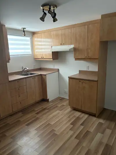 Bachelor fraîchement rénové Chauffage et électricité inclus Déneigé quartier résidentiel et tranquil...