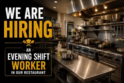 Evening Shift Restaurant Worker, View more