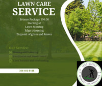 Mowing and spring clean ups