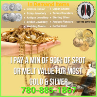 ⭐️I PAY CA$H⭐️ 4 Gold & Silver Jewellery, Coins, Bullion