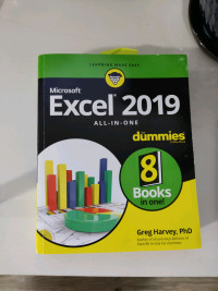 Excel 2019 book all in one