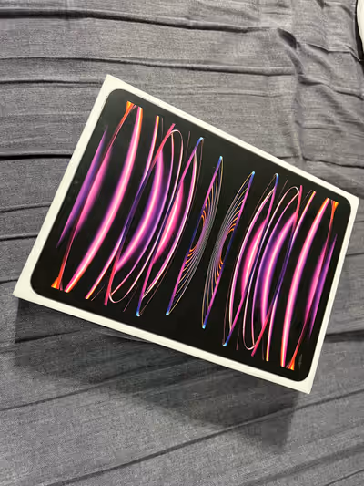 iPad is basically brand new comes in the original box with all the accessories and a whopping 512 GB...