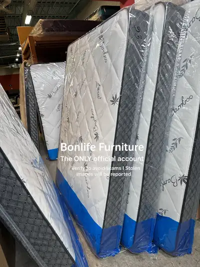 edge protected spring mattress double queen king mattress , View more