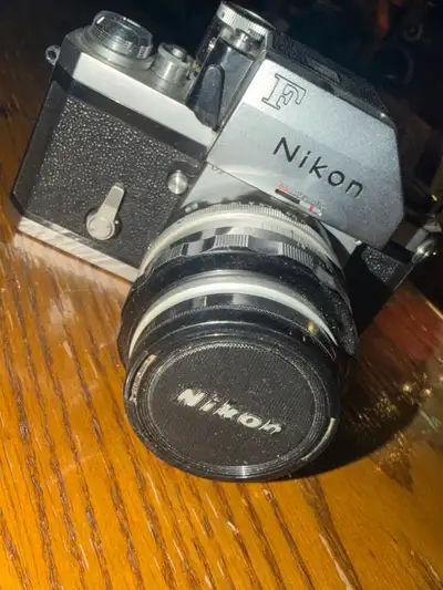 Vintage Nikon F Camera, View more