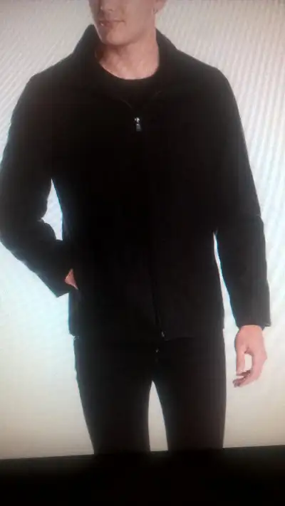 Halifax Traders Men's Wool Blend Open Bottom Coat,  Size M, View more