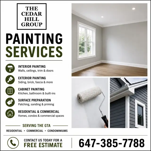 Painting Services | Interior & Exterior Painting