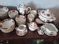 Ukrainian China Set Dishes