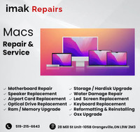 Mac Laptop screen  replacement