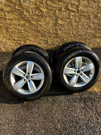 215 65 17 Winter Tires VW Rims $700