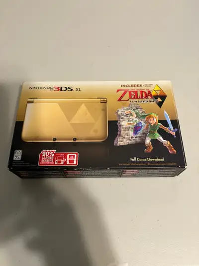 Nintendo 3DS XL Zelda A Link Between Worlds Edition Complete, View more