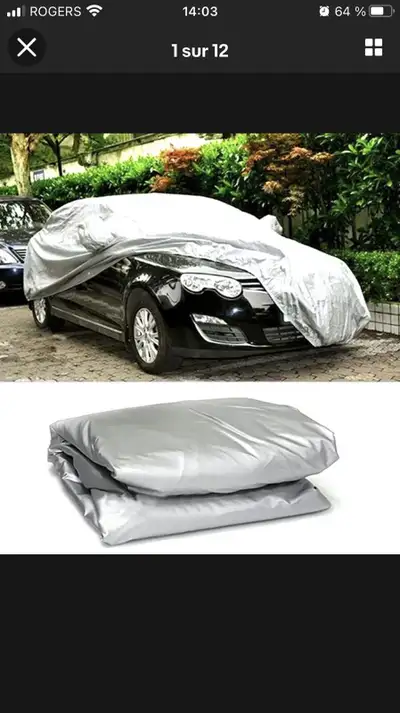 Housse de Remisage Neuve jamais Utilisée Protege du Soleil UV et de la Pluie et Neige Toile de Prote...