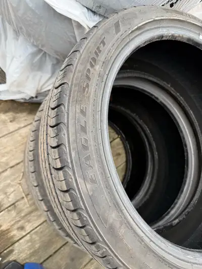 All season 18inch tyres . Driven only 2k kms, looks like new tyres . Set of 3