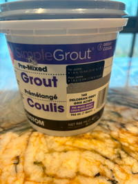 Pre Mixed Grey Grout
